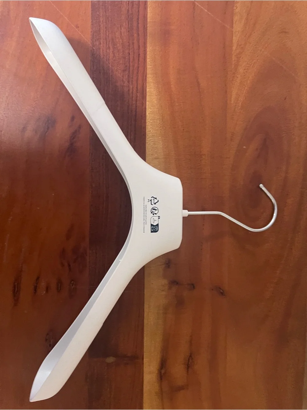 Moncler Cream Branded Clothing Hanger with Metal Hook